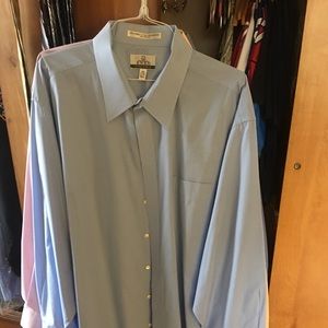 Button down dress shirts. 20 inch neck 2x tall.